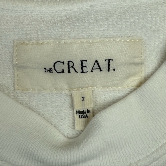 The Great Cropped Boxy Sweatshirt Size 2 - Picture 3 of 10